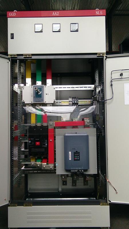 电炉水泵柜软启动400KW内部图